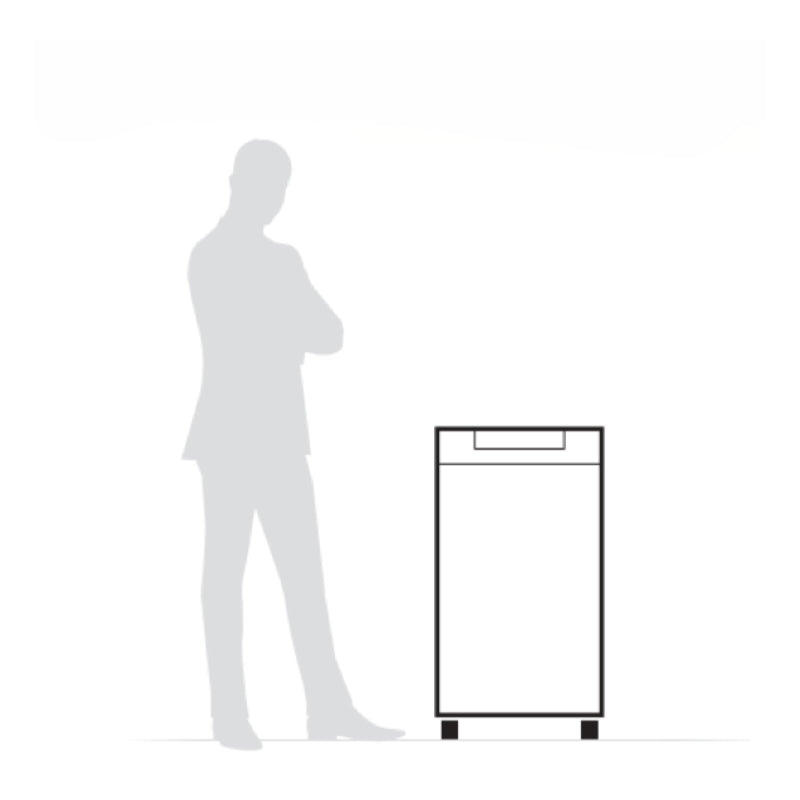 MBM Destroyit 2604 SMC High Security Paper Shredder Level 6/P-7