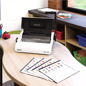 Fellowes Pulsar+ 300 Manual Comb Binding Machine