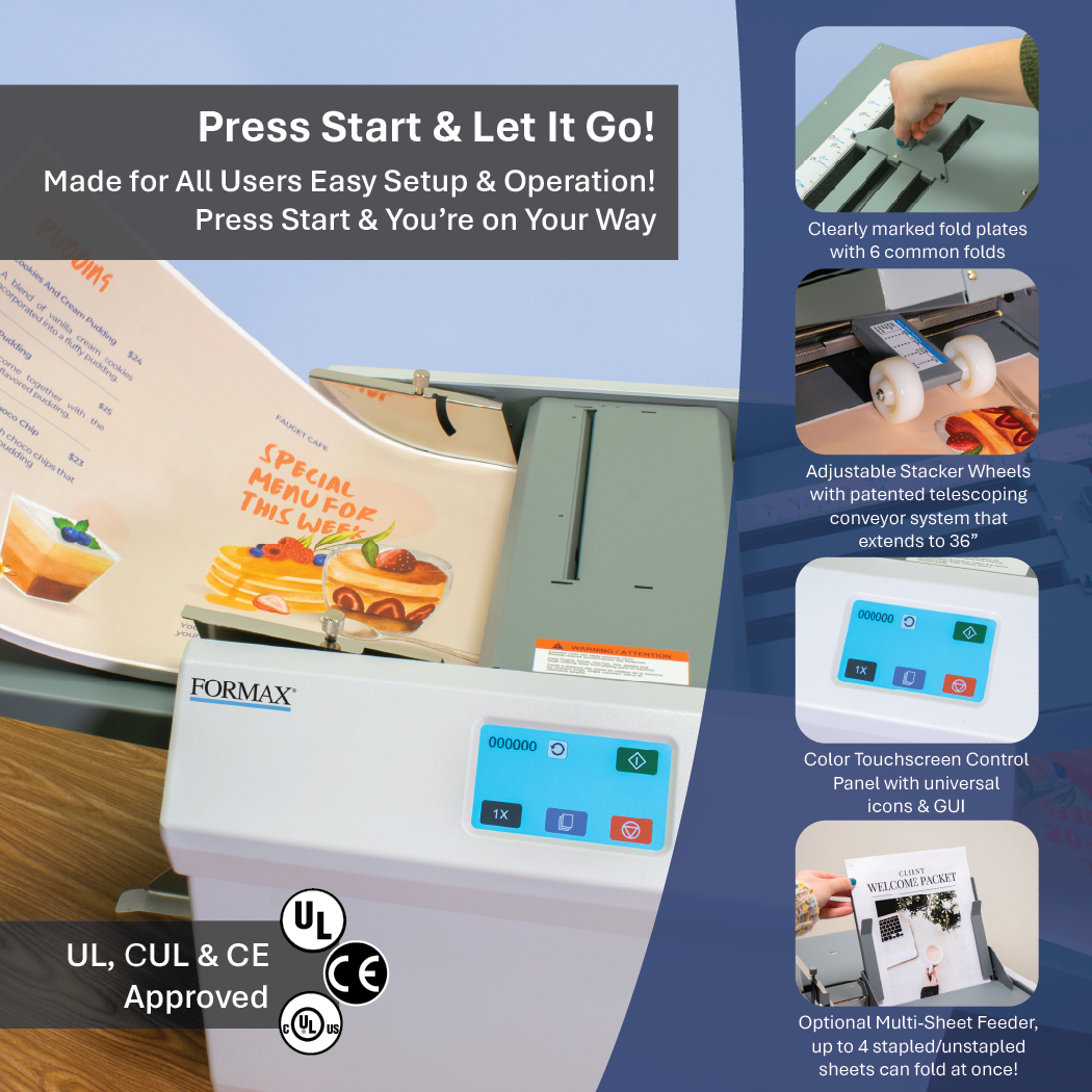 Formax FD 346 Document, Paper & Letter Folder