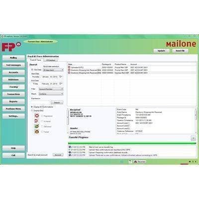 MailOne 2.0 Mailing Software for PostBase Postage Meters FP
