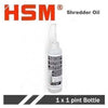HSM 314 Shredder Oil -16 oz Bottle Supplies HSM