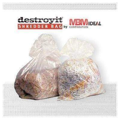 MBM DESTROYIT SHREDDER BAGS SIZE 907 200 CT (Discontinued) Supplies MBM Ideal
