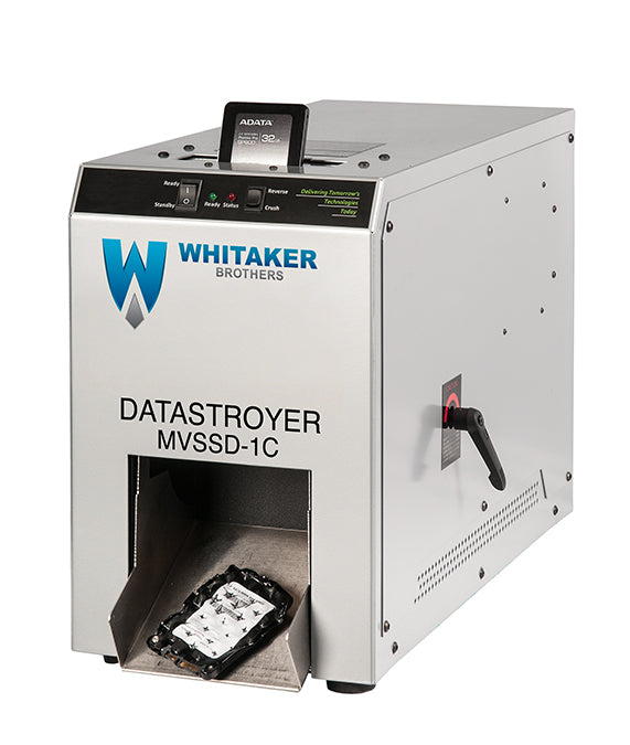 Datastroyer MVSSD-1C Solid State Drive Destroyer with Chute Other Whitaker Brothers