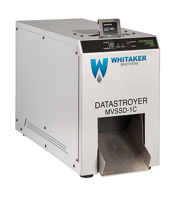 Datastroyer MVSSD-1C Solid State Drive Destroyer with Chute Other Whitaker Brothers