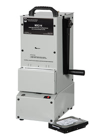 BOW MX2-N Motor & Manual Hard Drive Destroyer Paper Drills Bow Industries