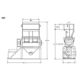 Cumberland 62B Central Granulator (B Series) Granulators Cumberland