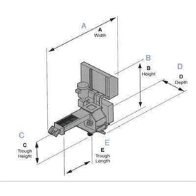 Cumberland 8x12 Auger-Fed Granulator Granulators Cumberland