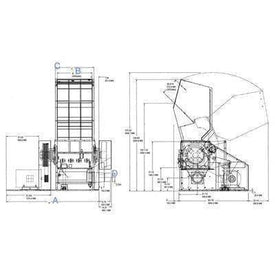 Cumberland C1000H Central Granulator (H Series) (Discontinued) Granulators Cumberland