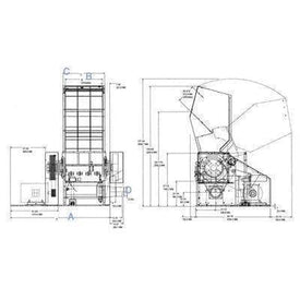 Cumberland C1000 Central Granulator Granulators Cumberland