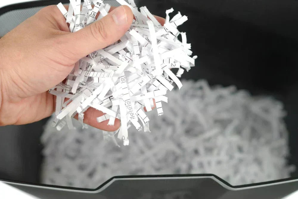 paper shredder jam removal using cardboard stiff sheet reverse mode step-by-step