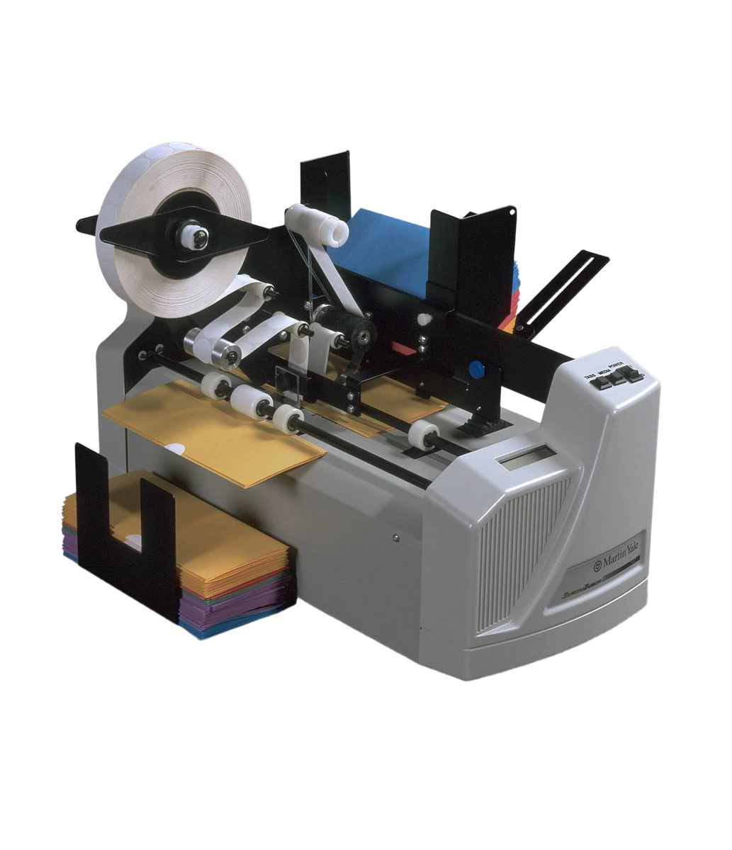 Paper Text Tabs Machine Mail Tabbing & Labeling Machines - Apply Tabs or Postage Stamps ...