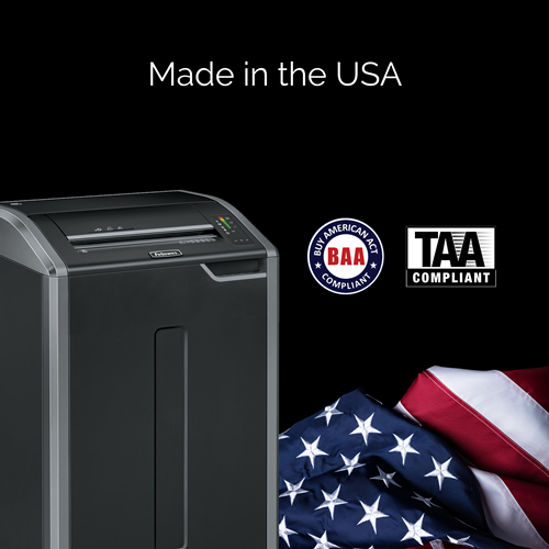 Fellowes Powershred 485i Strip Cut Paper Shredder Level 2/P-2