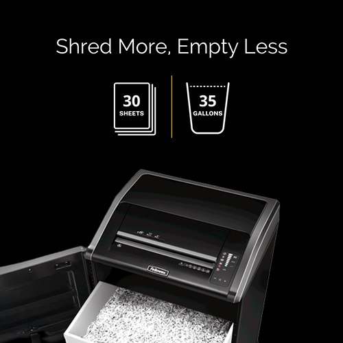 Fellowes Powershred 485Ci Cross Cut Paper Shredder Level 3/P-4