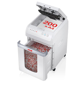 HSM Shredstar Autofeed X200 Cross Cut Shredder
