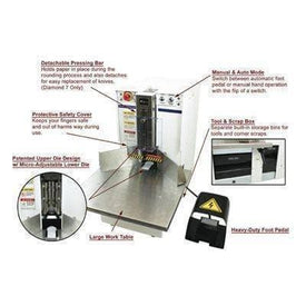 Akiles Diamond 7 Corner Rounding Machine