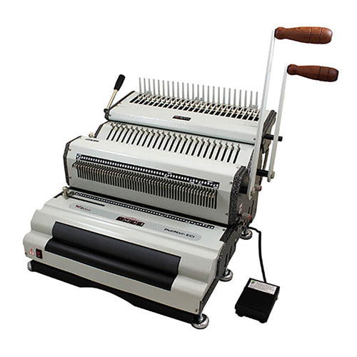 Akiles DuoMac C41 ECI Plastic Comb and Coil Binding Machine