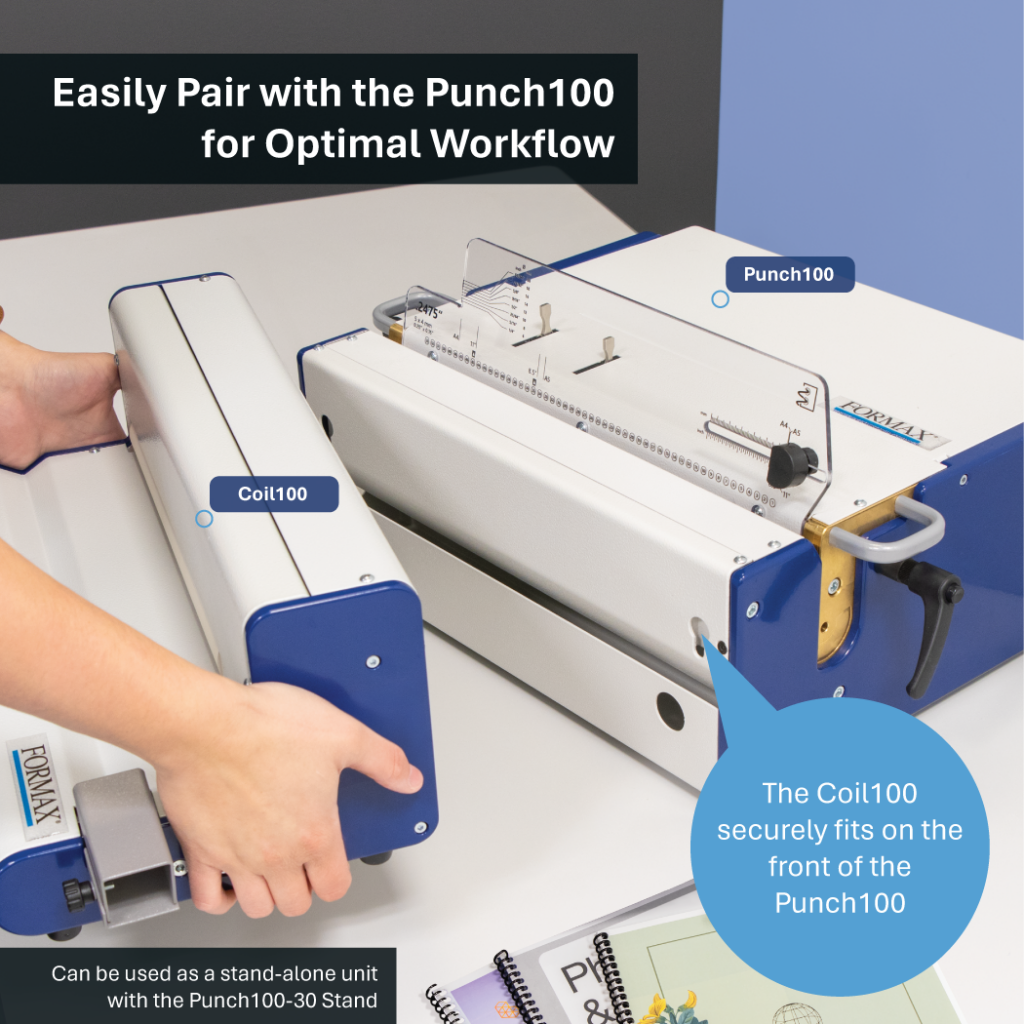 Formax Coil100 Electric Coil Binding & Crimping System