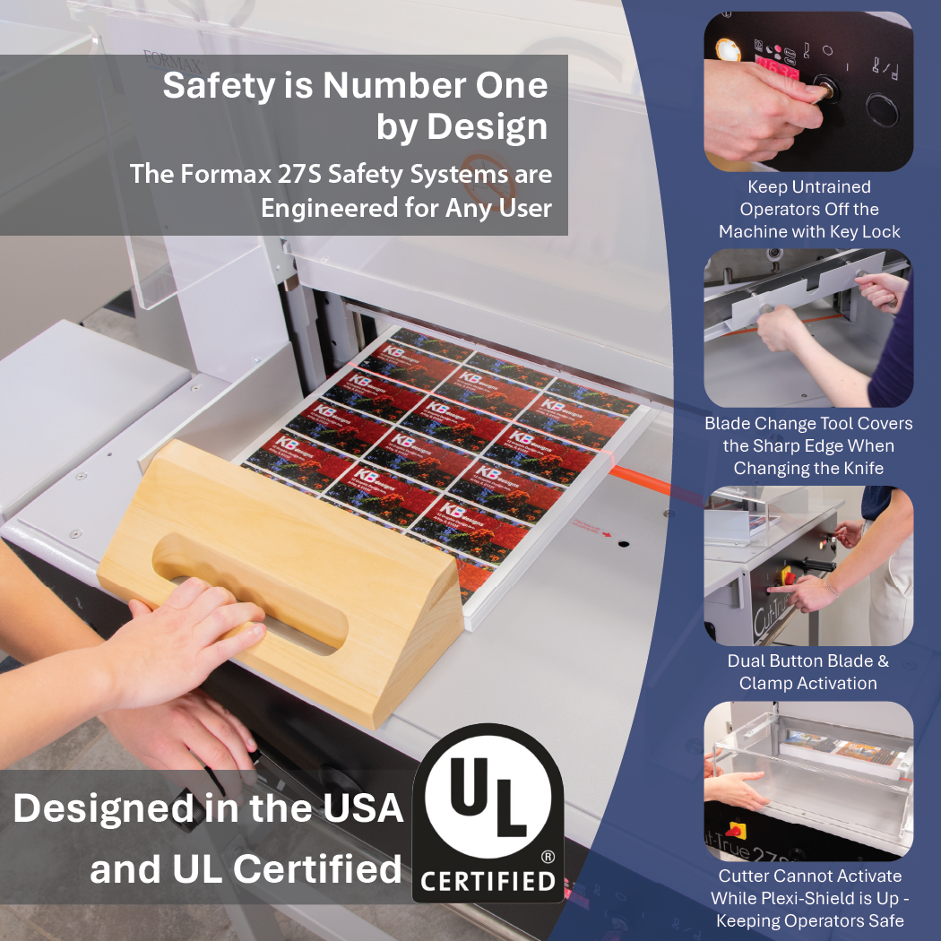 Formax Cut-True 27S Semi-Automatic 18.9" Paper Cutter