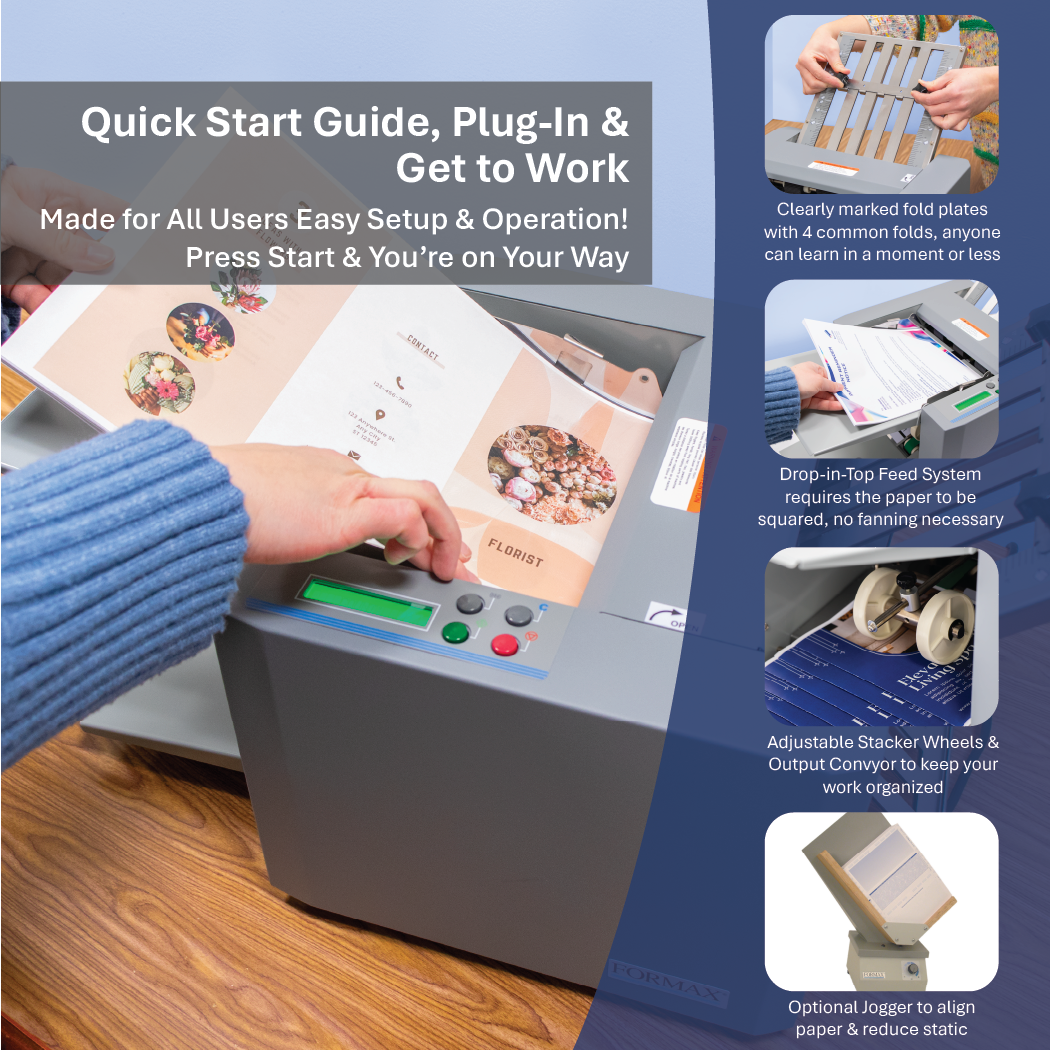 Formax FD 314 Desktop Paper & Letter Folder