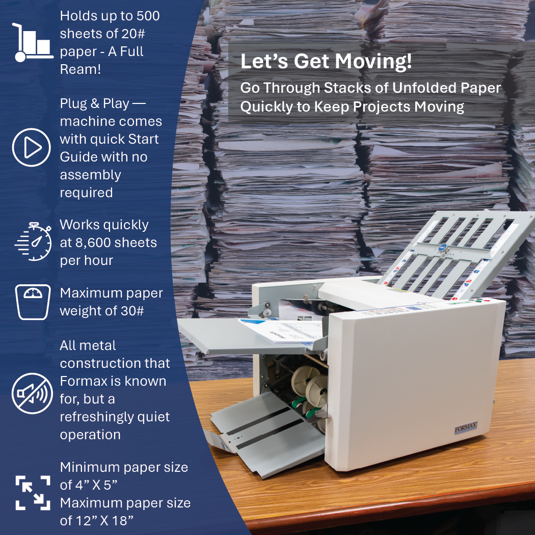 Formax FD 324 Desktop Paper & Document Folder