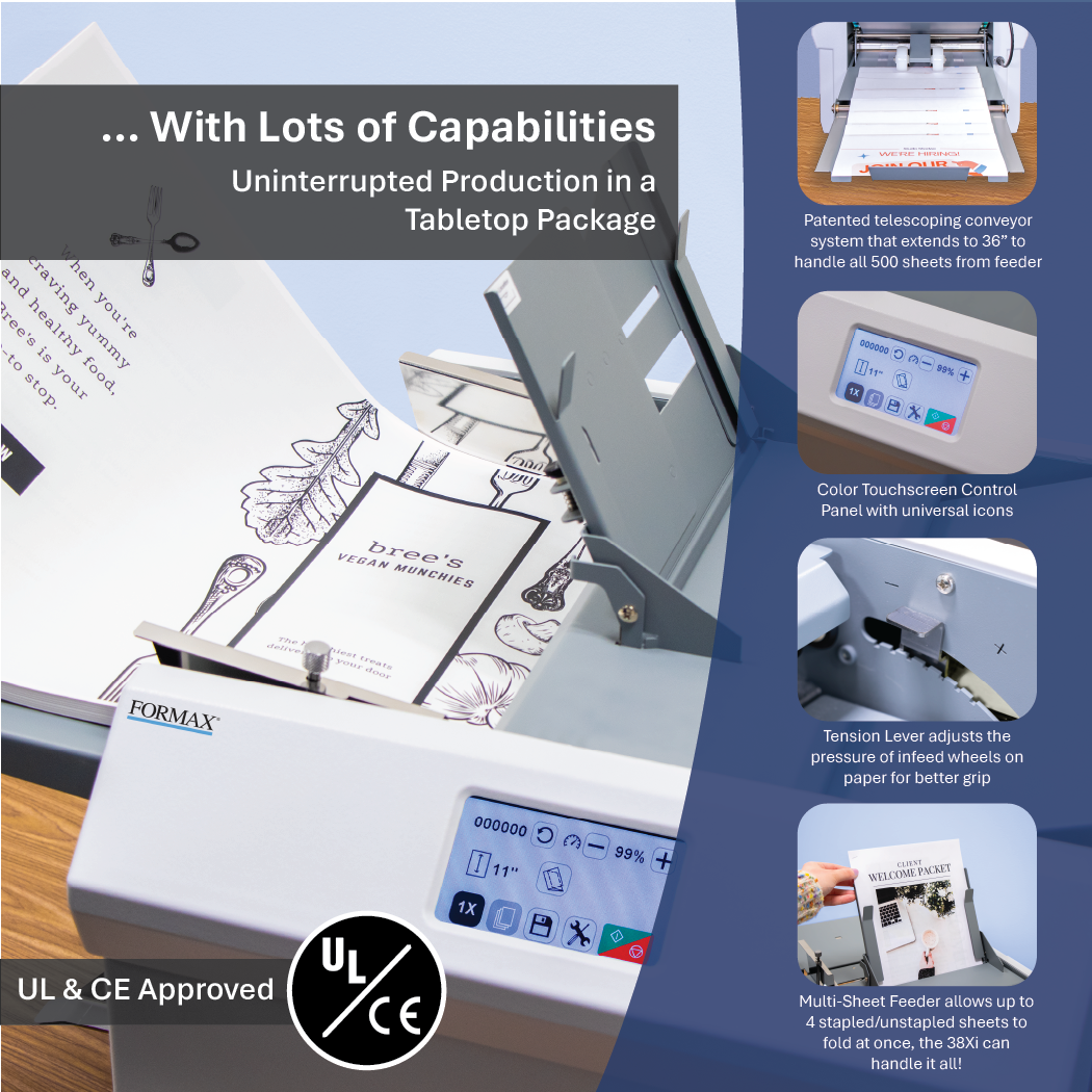 Formax FD 38Xi Automatic Paper Folder