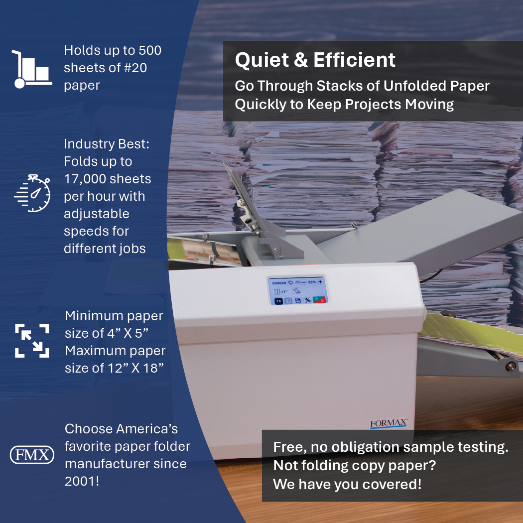 Formax FD 38Xi Automatic Paper Folder