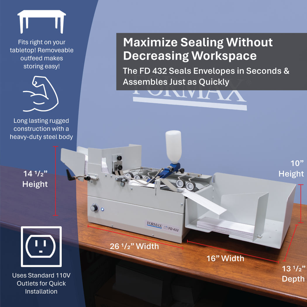 Formax FD 432 Envelope Sealer