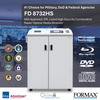 Formax FD 8732 High Security Combo Paper / CD & DVD Shredder Level 6/P-7