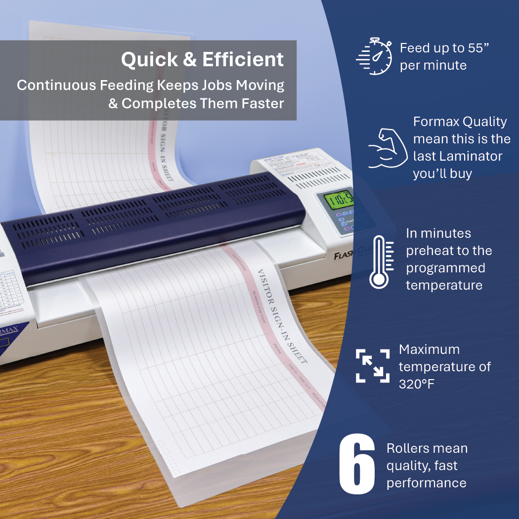 Formax FlashGuard 18R6 Laminator