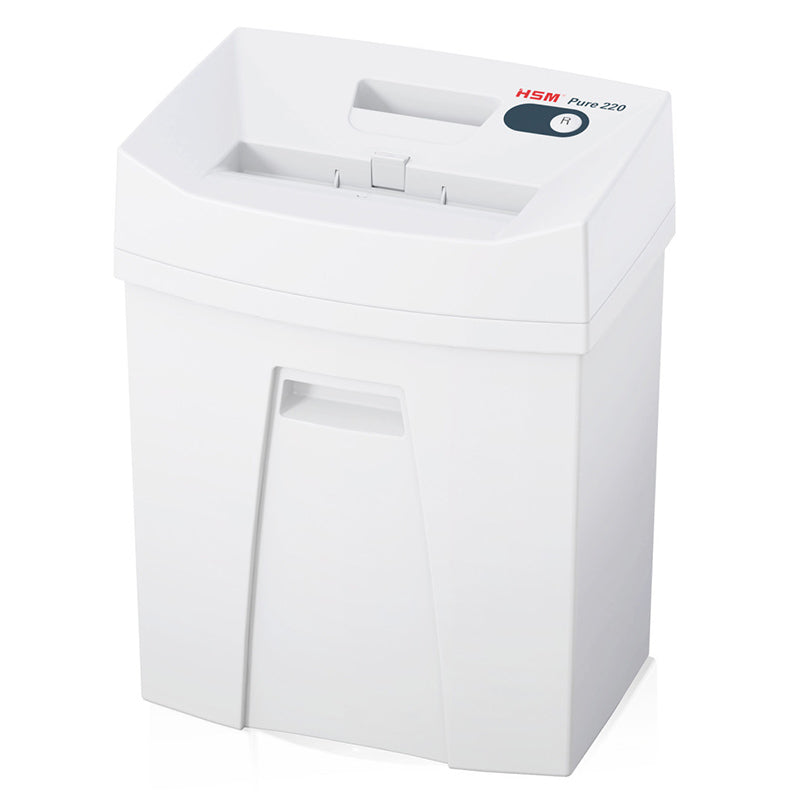 HSM Pure 220 Strip Cut Shredder Level 2/P-2
