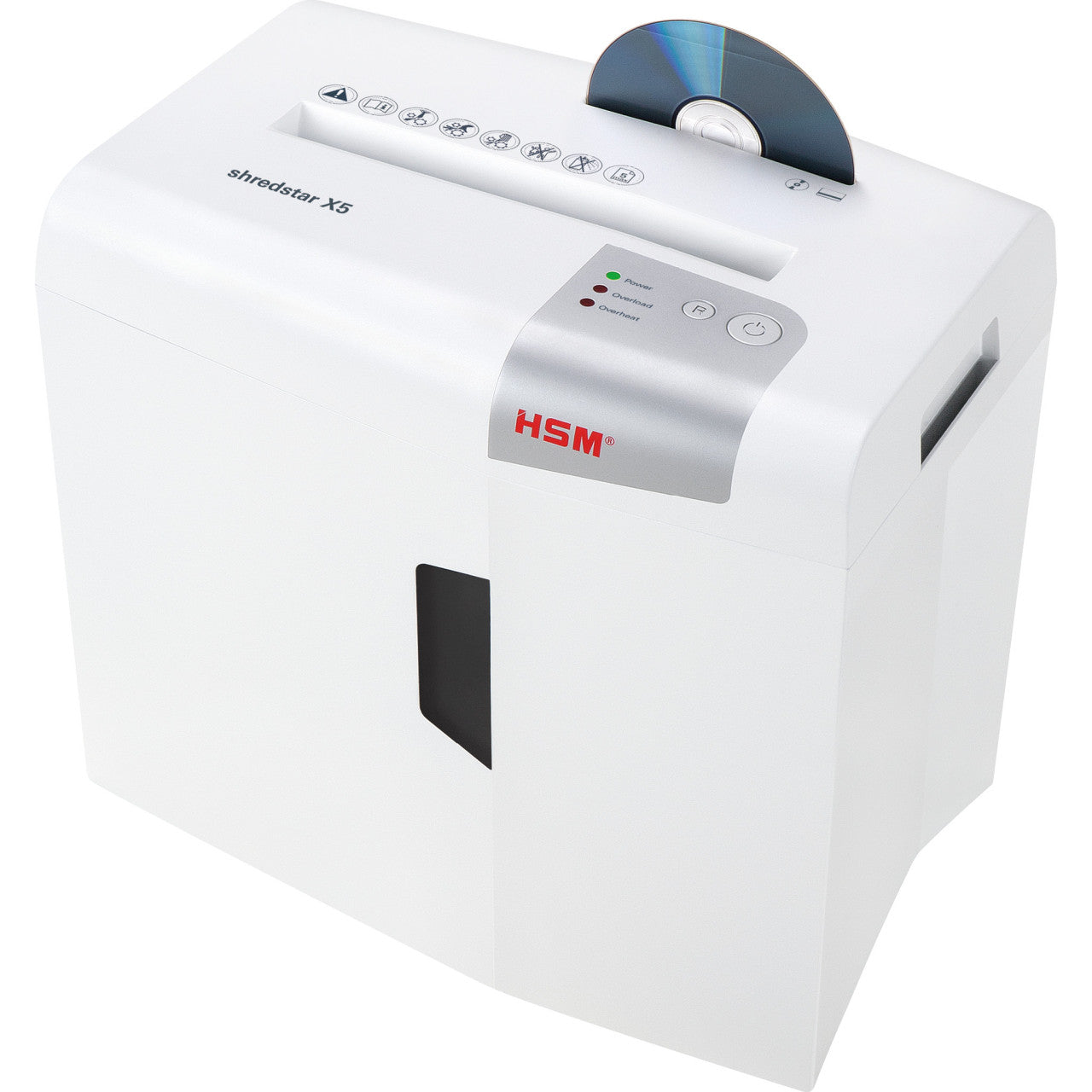 HSM Shredstar X5 DataDefender® Cross Cut Shredder Level 3/P-4