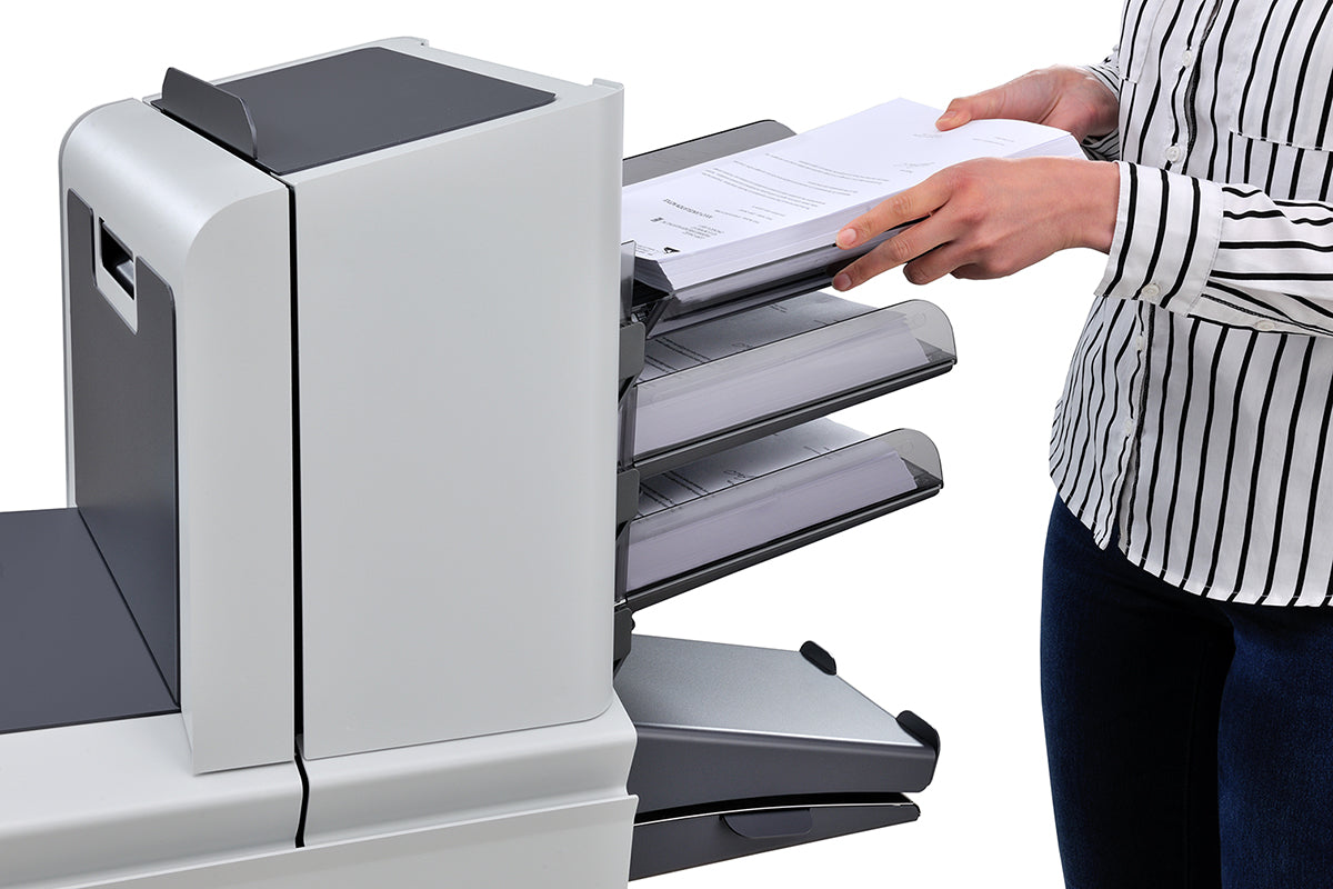 Intimus TSI-5S High-Volume Folder-Inserter with 1 High-Capacity Feeder and 1 Regular Feeder