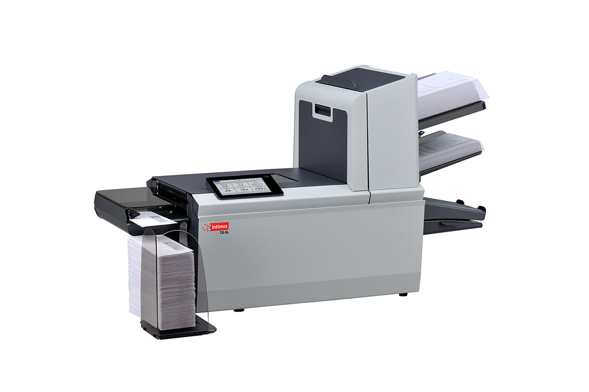Intimus TSI-5S High-Volume Folder-Inserter with 1 High-Capacity Feeder and 1 Special Bottom Tray