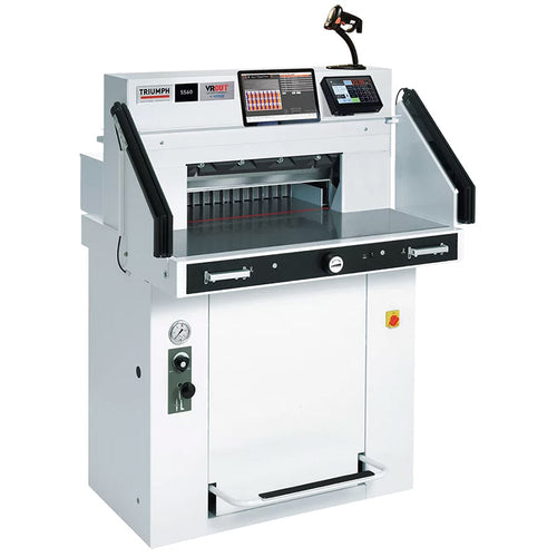 MBM Triumph 5560 Automatic 21" Paper Cutter (VRCut Ready)