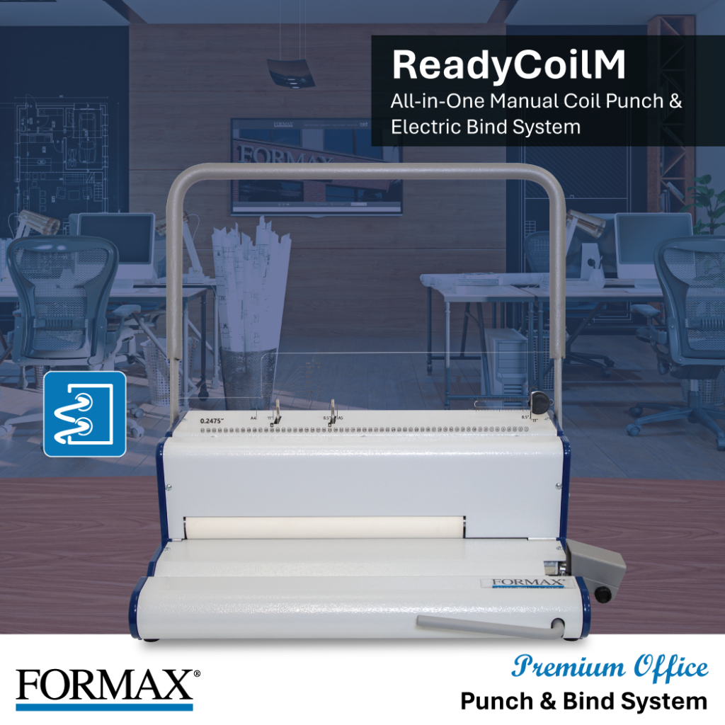 Formax ReadyCoilM Punch and Coil Inserter