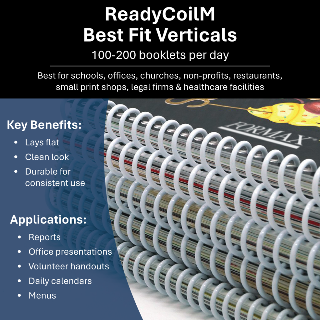 Formax ReadyCoilM Punch and Coil Inserter