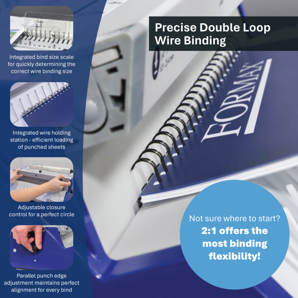 Formax ReadyWire 2M Manual Punching & Binding System
