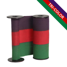 RapidPrint Widmer Time Universal Time and Date Stamp Ink Ribbon (Tri-color)