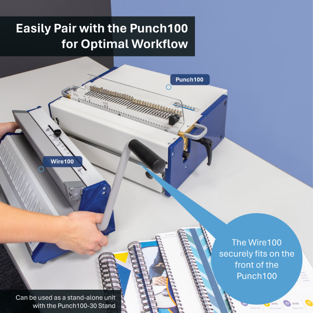 Formax Wire100 Manual Double-Loop Wire Closer