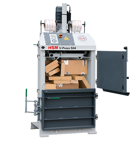 HSM V-Press 504 Vertical Baler