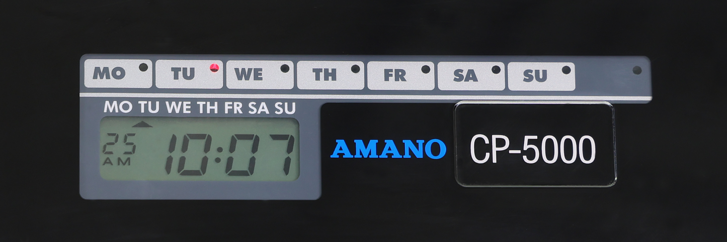 Amano CP5000 Electronic Consecutive Time Recorder