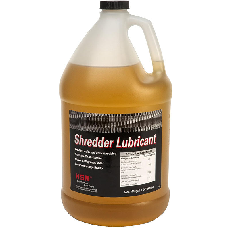 HSM 315 1 Gallon of Shredder Oil (1 gallon jug)
