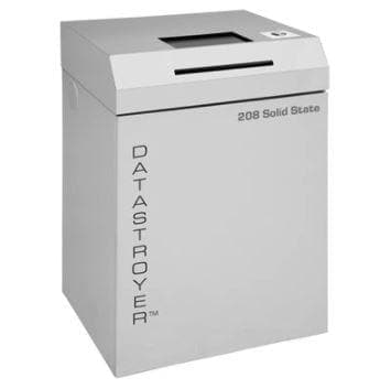 Datastroyer 208 Solid State Multimedia / Paper Shredder Shredders Datastroyer
