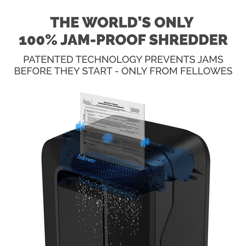 Fellowes Powershred LX200 Black Micro-Cut Shredder