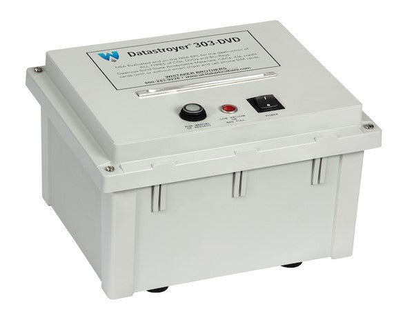 Datastroyer 303-DVD/C With Custom Cabinet Shredders whitaker-brothers