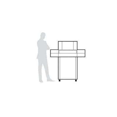 Destroyit 4107 Cross Cut Paper Shredder with Pump Oiling System Shredders MBM Ideal