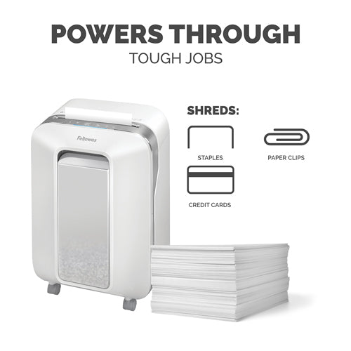 Fellowes Powershred LX200 White Micro-Cut Shredder