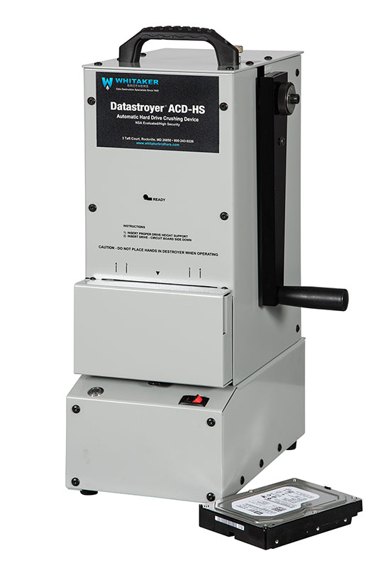 Datastroyer ACD-HS Automatic Hard Drive Crusher