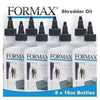Formax Paper Shredder Oil (8 x 16oz. Bottles) Supplies Formax
