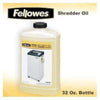 Fellowes High Security Shredder Lubricant - Case of 4 - 32oz Bottles 3505801 Supplies Fellowes